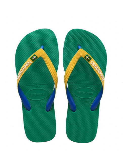 HAVAIANAS BRASIL MIX BRASIL MIX Flip-flops TROPICAL GREEN - Men’s shoes