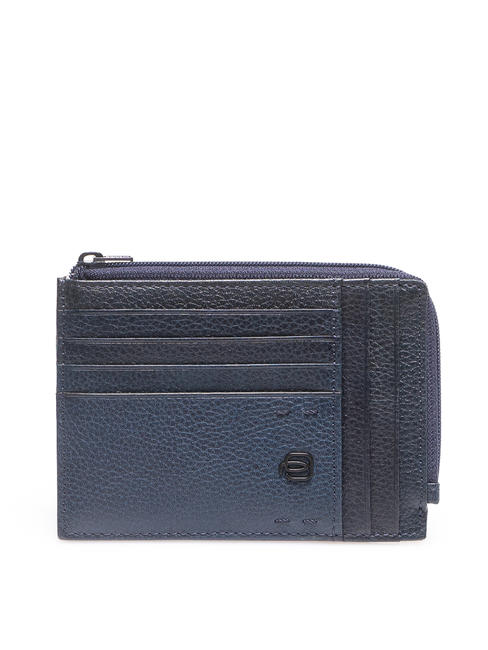 PIQUADRO wallet PULSE P15 PLUS line blue - Men’s Wallets