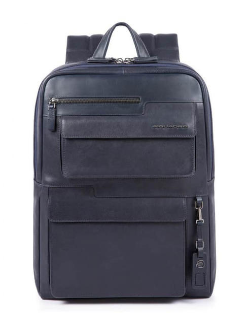 PIQUADRO WOSTOK 15.6 "laptop backpack blue - Laptop backpacks