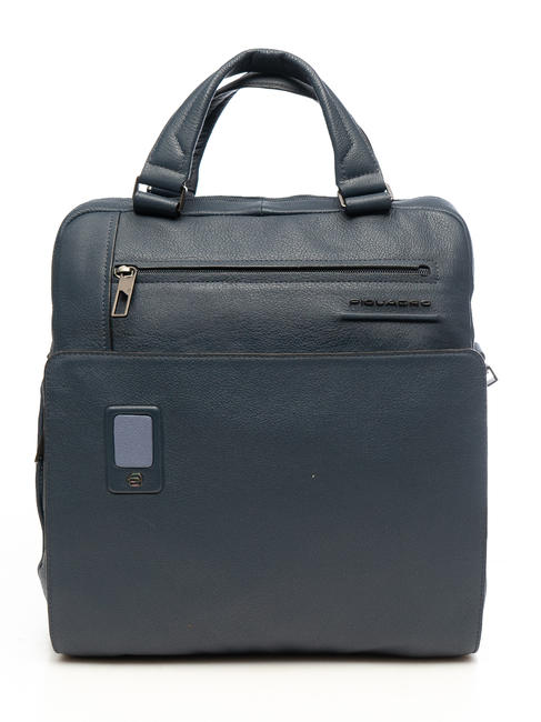 PIQUADRO AKRON  Briefcase / Backpack for PC 14 " blue - Work Briefcases