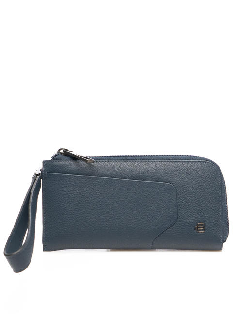 PIQUADRO AKRON  Smartphone wallet / clutch bag blue - Women’s Wallets