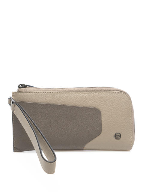 PIQUADRO AKRON  Smartphone wallet / clutch bag GREY - Women’s Wallets