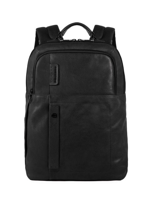 PIQUADRO backpack P15 PLUS, 15.6 "PC port Black - Laptop backpacks