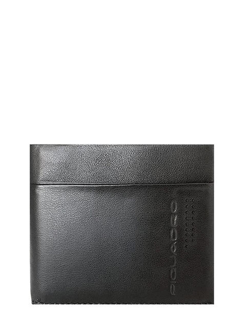 PIQUADRO URBAN Leather wallet Black - Men’s Wallets