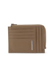 PIQUADRO coin purse BLUE SQUARE OUT - Men&rsquo;s Wallets