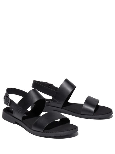 TIMBERLAND Chicago 2 band sandal Leather sandals BLACK - Women’s shoes