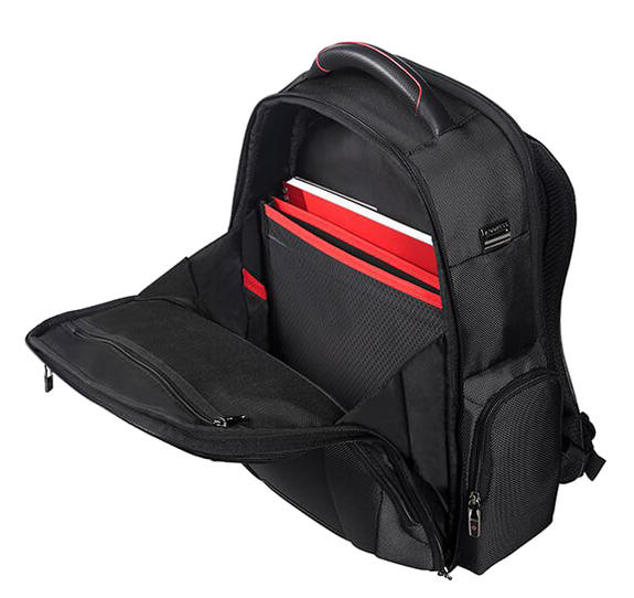 backpack PRO-DLX model, 15.6 "PC port BLACK - Laptop backpacks