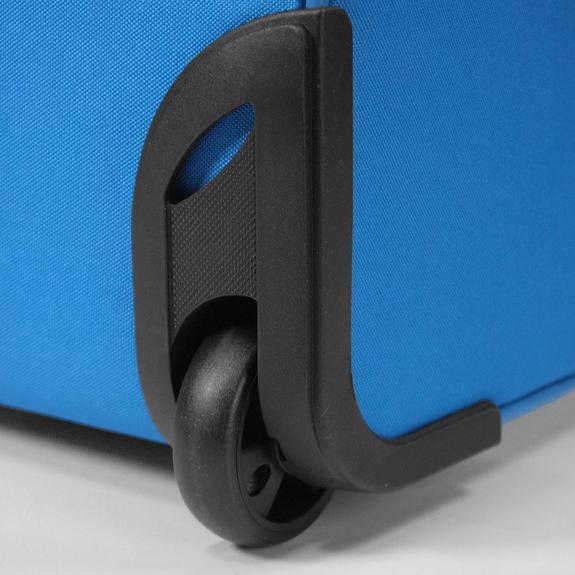 Trolley THUNDER line, large size Light blue - Semi-rigid Trolley Cases