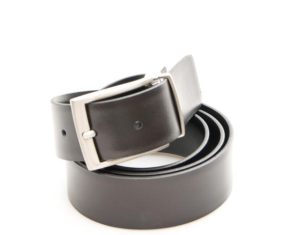belt Leather. reversible BLACK - Belts