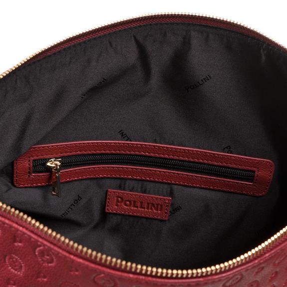 Embossed Heritage Shoulder bag, with shoulder strap bordeaux - Women&rsquo;s Bags