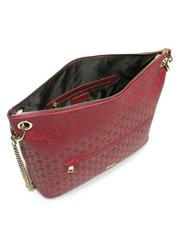 POLLINI Embossed Heritage Shoulder bag, with shoulder strap bordeaux - Women&rsquo;s Bags - 5