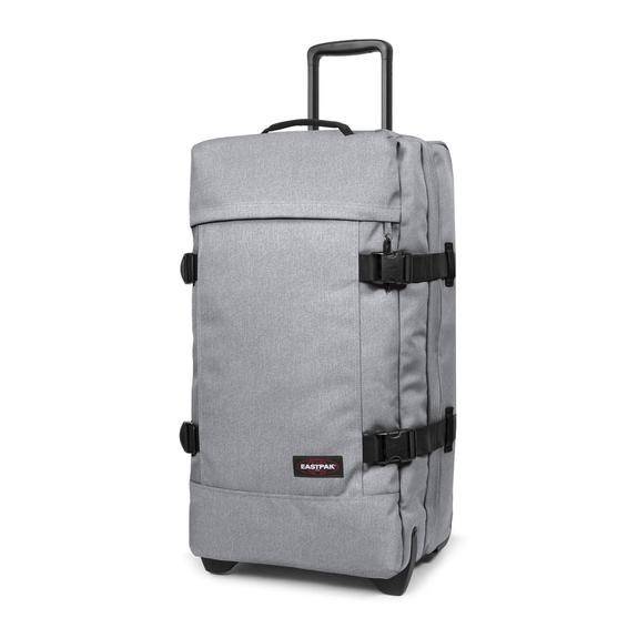 Trolley TRANVERZ M line, medium size, with TSA sundaygrey - Semi-rigid Trolley Cases