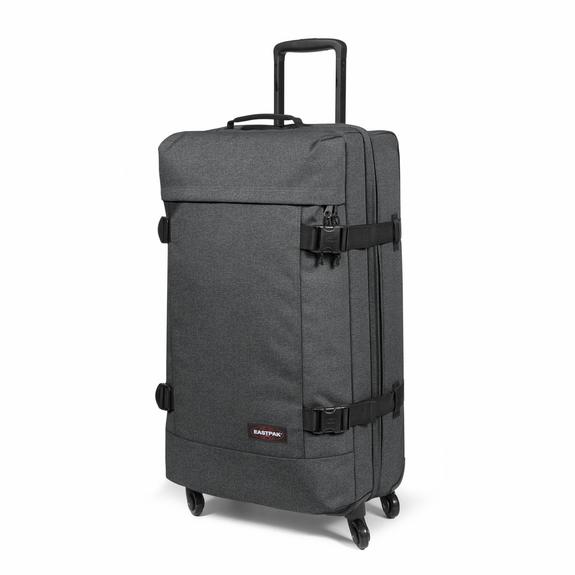 Trolley Model TRANS4, large size, with TSA BlackDenim - Semi-rigid Trolley Cases