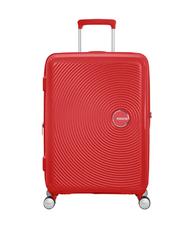 AMERICAN TOURISTER SOUNDBOX SPINNER Medium trolley, expandable red coral - Rigid Trolley Cases - 3