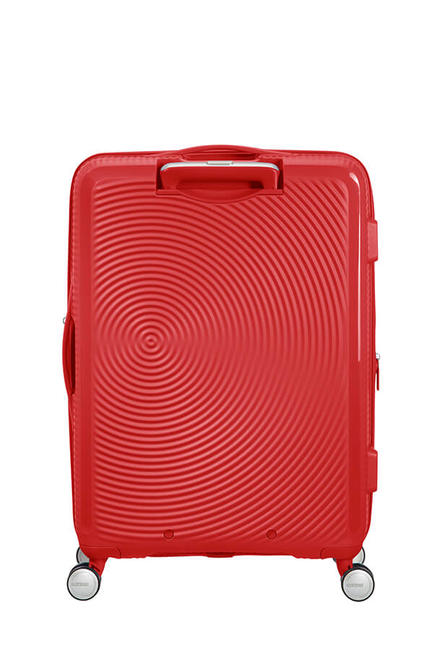 SOUNDBOX SPINNER Medium trolley, expandable red coral - Rigid Trolley Cases