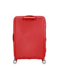 AMERICAN TOURISTER SOUNDBOX SPINNER Medium trolley, expandable red coral - Rigid Trolley Cases - 5