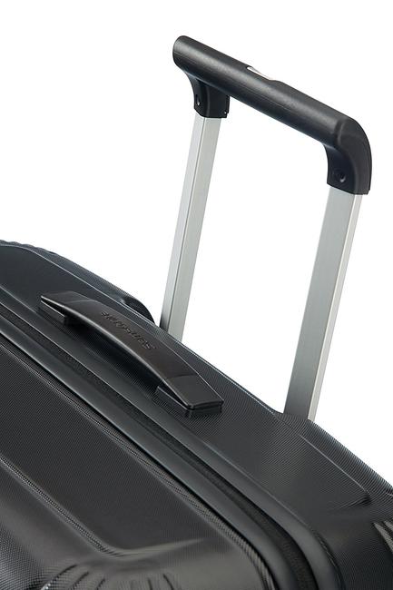 Trolley Lineao ORFEO, great size ink black - Rigid Trolley Cases
