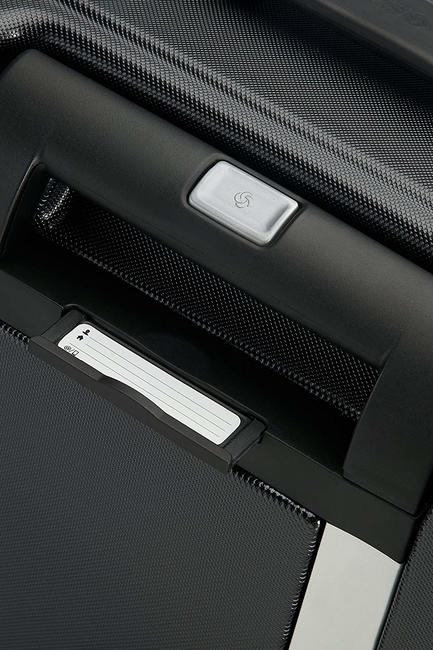 Trolley Lineao ORFEO, great size ink black - Rigid Trolley Cases