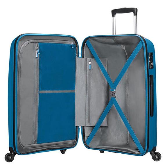 trolley case BON AIR line; medium size; ultralight SEAPORTBLU - Rigid Trolley Cases
