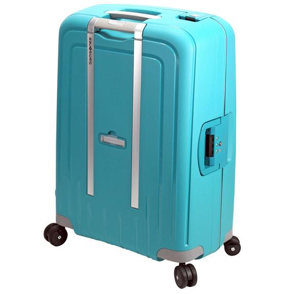 Trolley S'CURE line, extra-large size AQUA BLUE - Rigid Trolley Cases