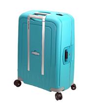 SAMSONITE Trolley S'CURE line, extra-large size AQUA BLUE - Rigid Trolley Cases - 4