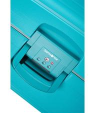SAMSONITE Trolley S'CURE line, extra-large size AQUA BLUE - Rigid Trolley Cases - 5
