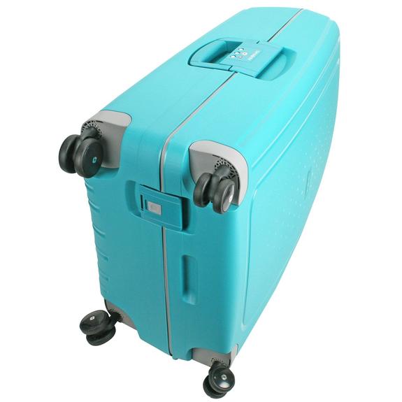 Trolley S'CURE line, extra-large size AQUA BLUE - Rigid Trolley Cases