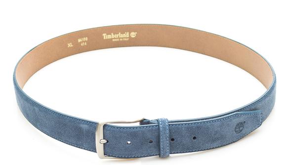 belt CASUAL, in suede leather scubablue - Belts