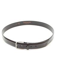 TIMBERLAND belt CLASSIC, in leather, Made in Italy cocoa - Belts - 2