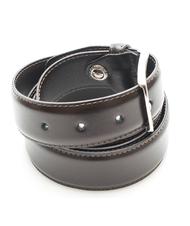 TIMBERLAND belt CLASSIC, in leather, Made in Italy cocoa - Belts - 3