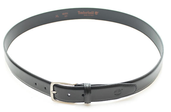 belt CLASSIC, in leather, Made in Italy BLACK - Belts