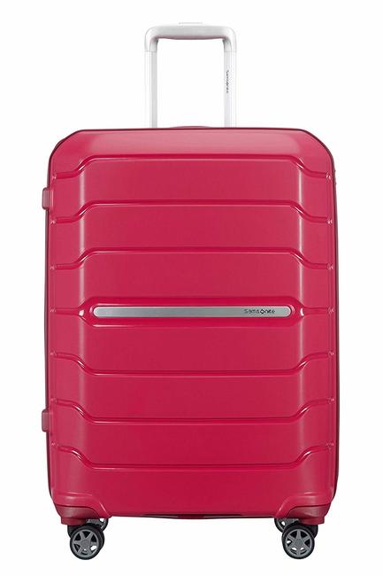 Trolley FLUX line, medium size red granita - Rigid Trolley Cases