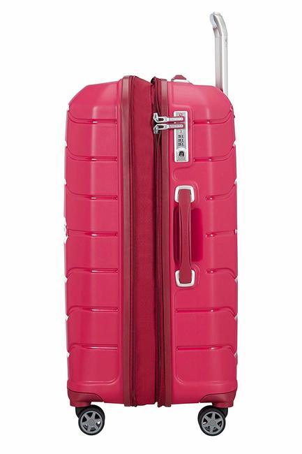 Trolley FLUX line, medium size red granita - Rigid Trolley Cases