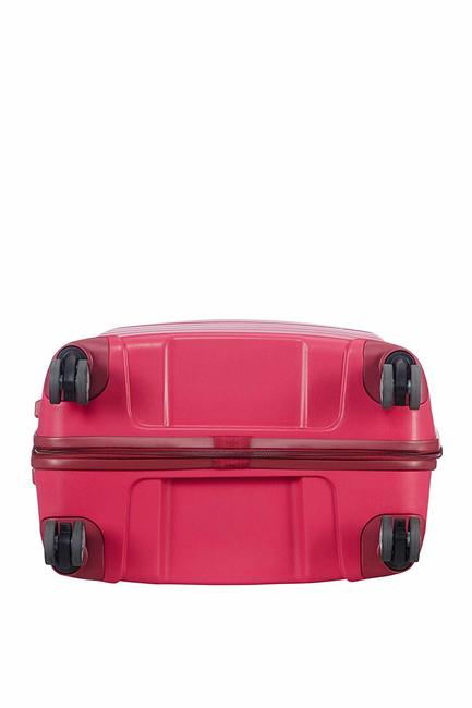 Trolley FLUX line, medium size red granita - Rigid Trolley Cases
