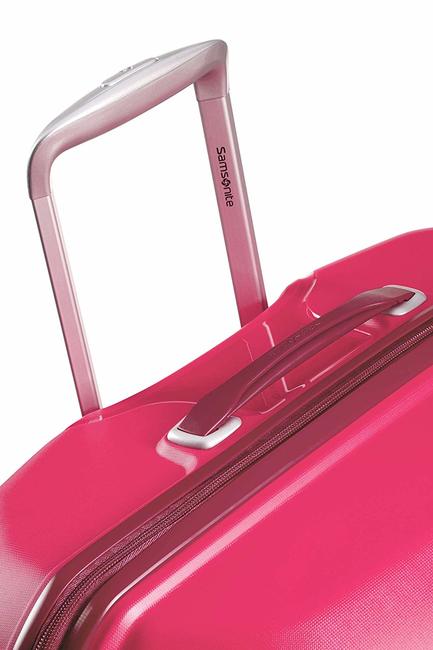 Trolley FLUX line, medium size red granita - Rigid Trolley Cases