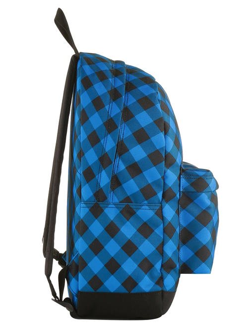 backpack CARLSON Fantasy, PC holder 13 " Blue Plaid - Backpacks & School and Leisure