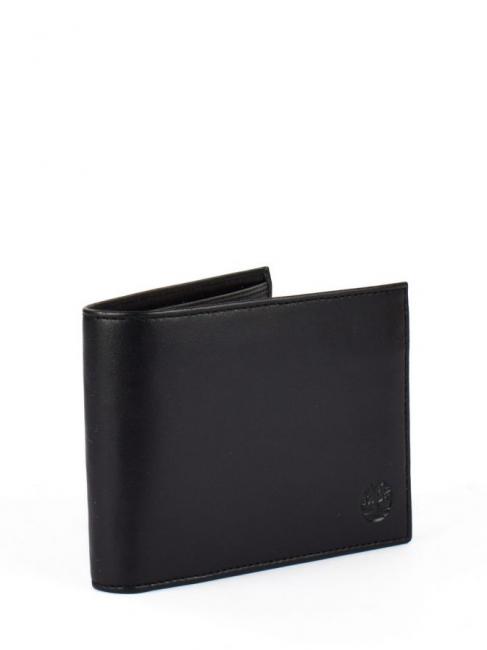 wallet Leather, with coin purse BLACK - Men’s Wallets