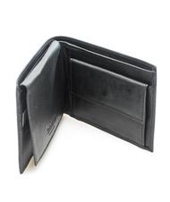 TIMBERLAND wallet Leather, with flap BLACK - Men’s Wallets - 3