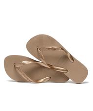 HAVAIANAS flip flops TOP TIRAS rose / gold - Women&rsquo;s shoes - 4