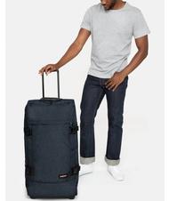 EASTPAK trolley TRANVERZ L line, large size, with TSA tripledenim - Semi-rigid Trolley Cases - 7