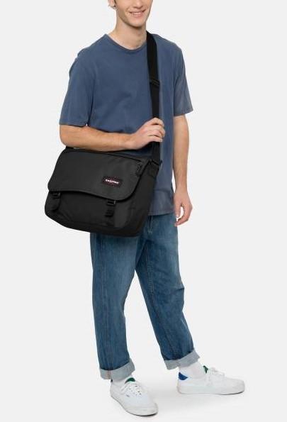 Messenger bag DELEGATE, 17” PC case BLACK - Work Briefcases