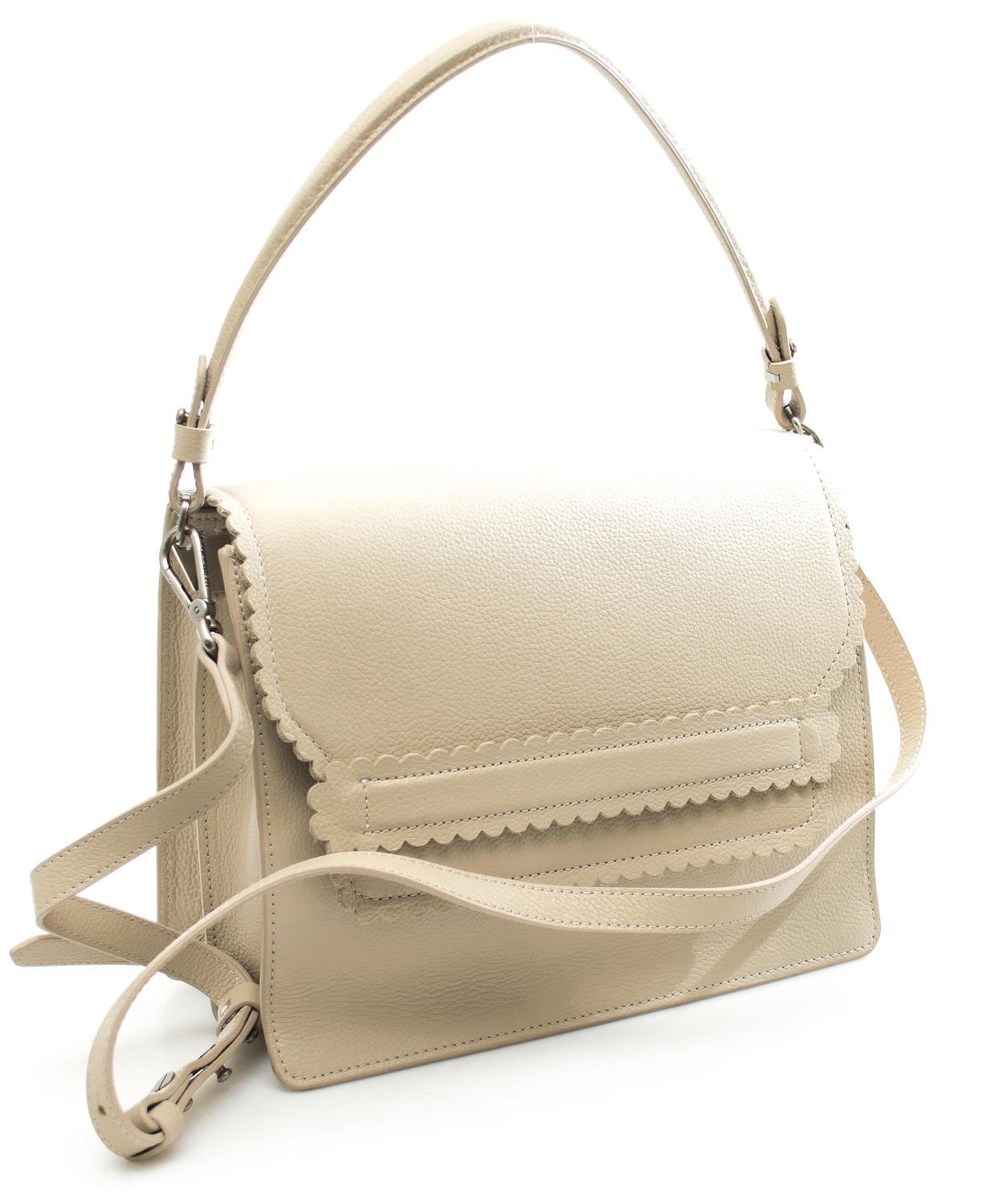 Coccinelle Leopoldine Soft Shoulder Bag, Shoulder Strap, In Leather ...