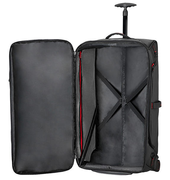 Trolley Bag PARADIVER LIGHT, medium size BLACK - Semi-rigid Trolley Cases