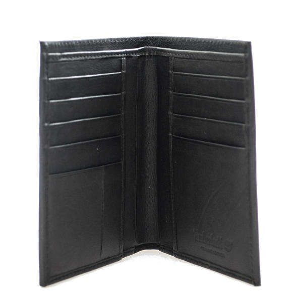 wallet VERTICAL, leather BLACK - Men’s Wallets