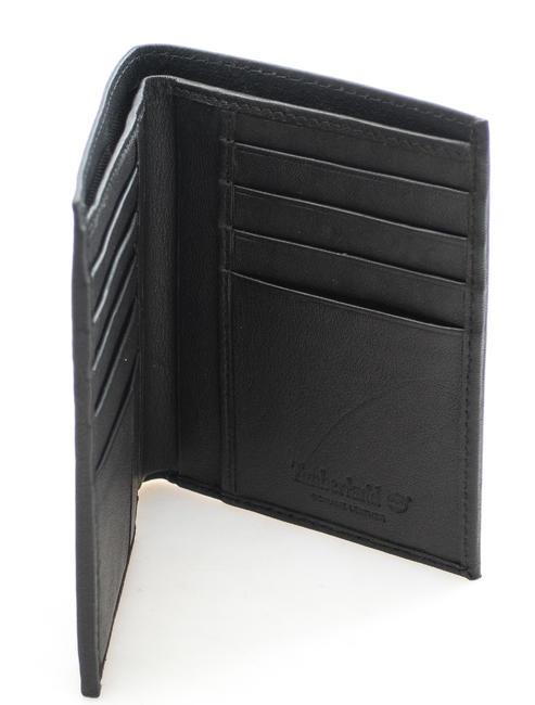 wallet VERTICAL, leather BLACK - Men’s Wallets