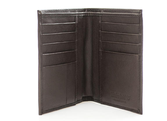 wallet VERTICAL, leather DarkBrown - Men’s Wallets