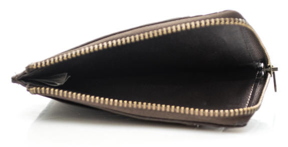 wallet NEW, leather DarkBrown - Men’s Wallets