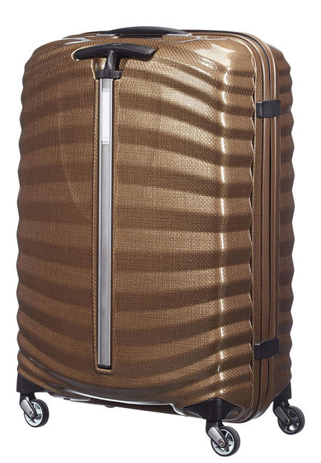 trolley case LITE-SHOCK line; medium size; ultralight sand - Rigid Trolley Cases