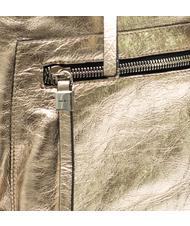NICOLI Laminato M Backpack, Made in Italy Platinum - Women&rsquo;s Bags - 4