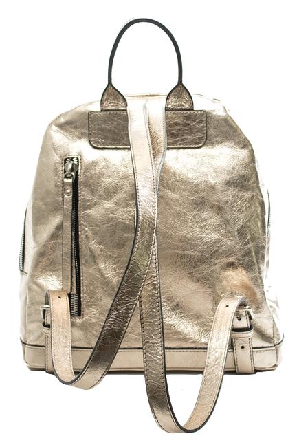 Laminato M Backpack, Made in Italy Platinum - Women&rsquo;s Bags